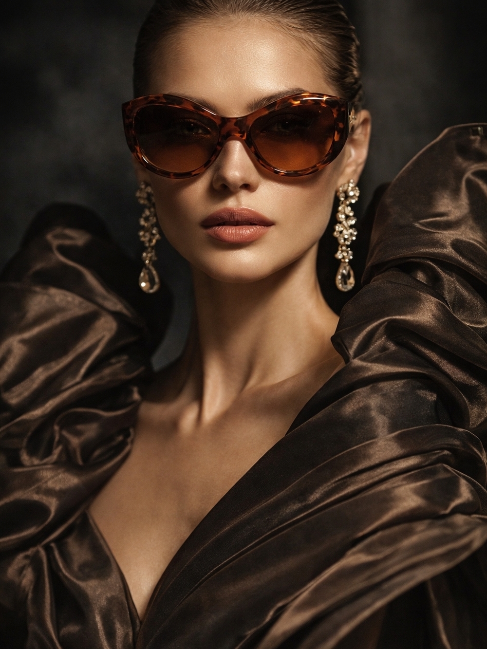 ✨ Vintage Y2K Tortoiseshell Cat-Eye Sunglasses ✨